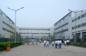Záber na továreň Foxconnu v Zhengzhou